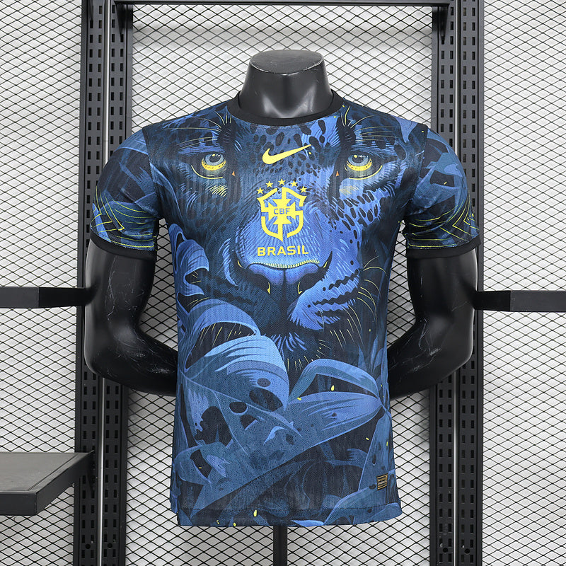 Maillot Brésil Concept bleu 2025