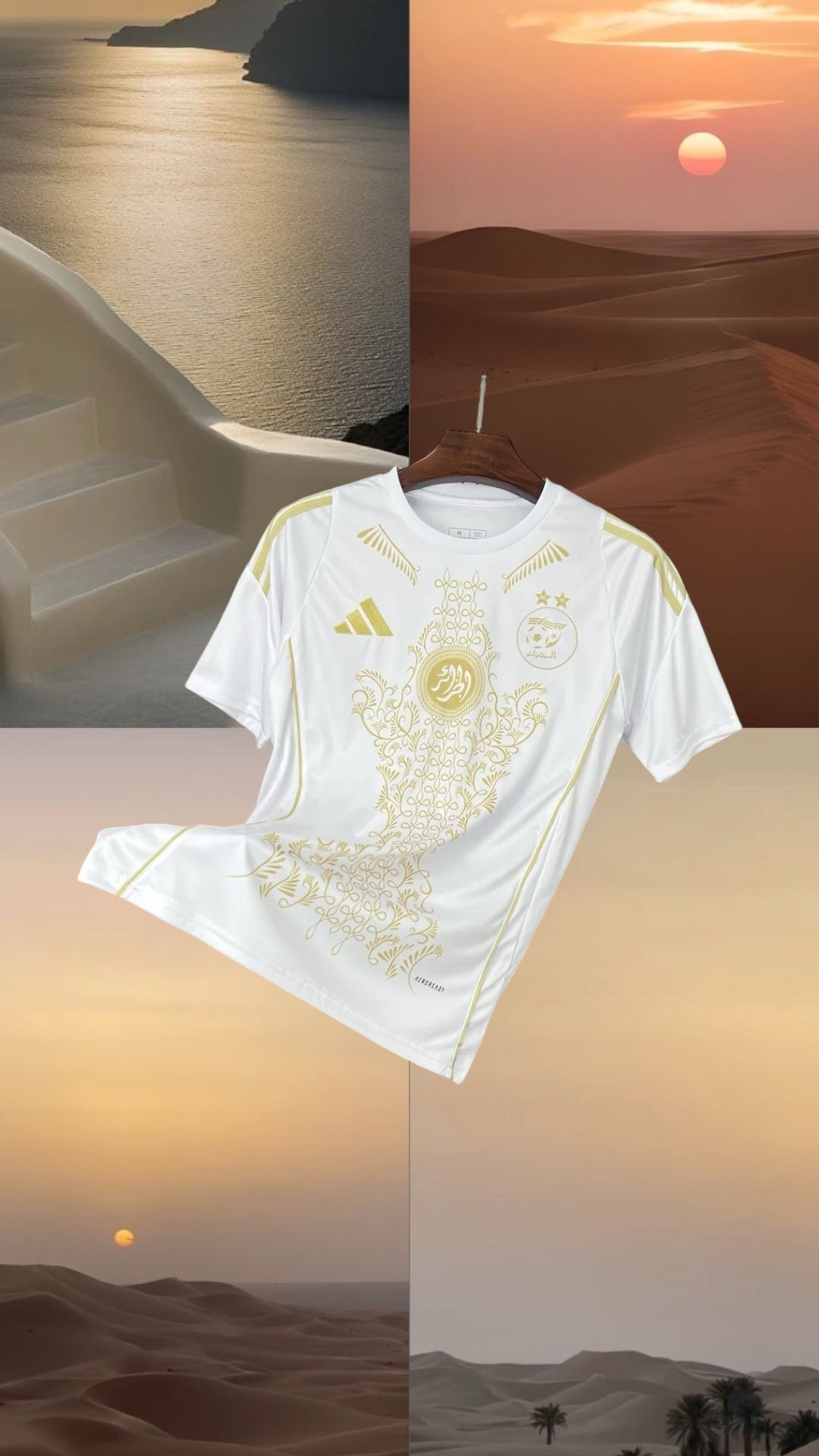 Maillot Algérie Concept blanc 24/25