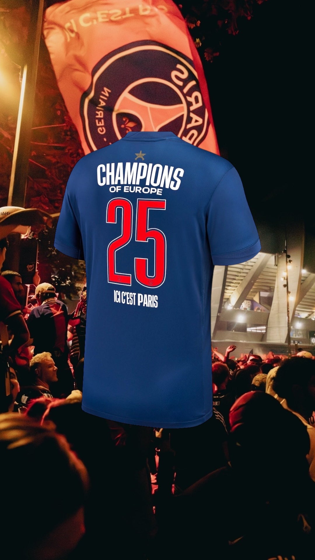 Maillot PSG Champions Edition 2025