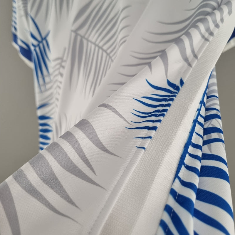 Maillot Brésil blanc bleu 2022